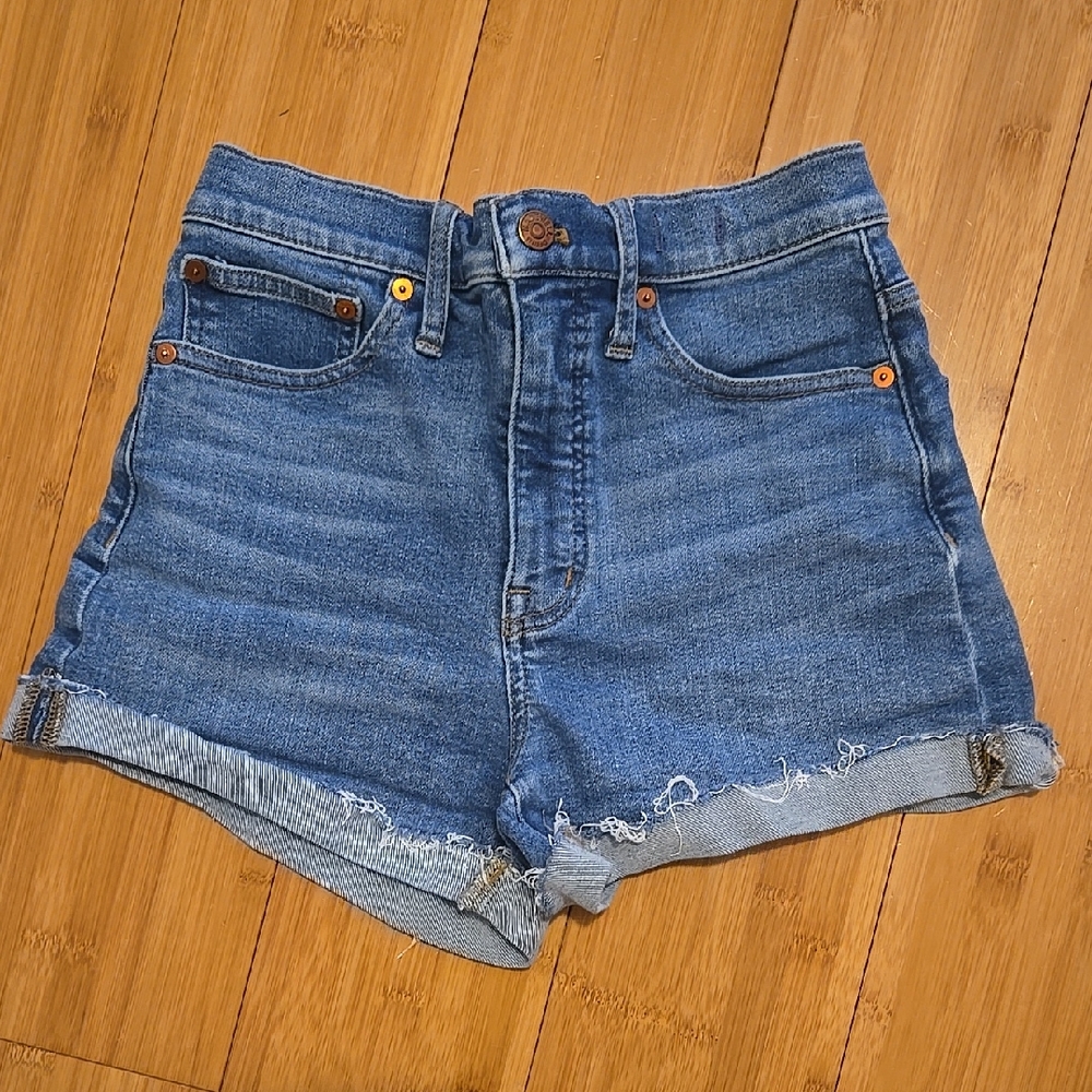 Madewell Classic Blue Jean Shorts 24
